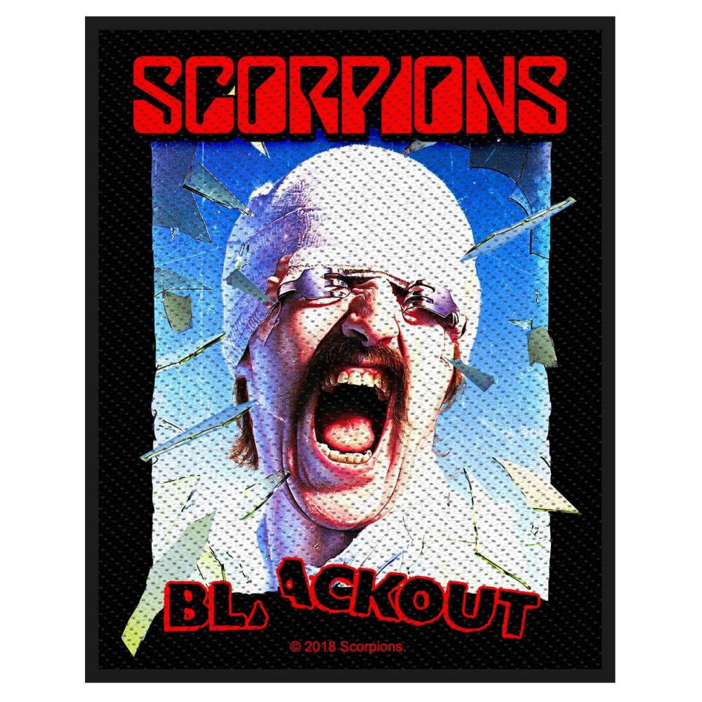 SCORPIONS スコーピオンズ - Blackout / ワッペン - PGS